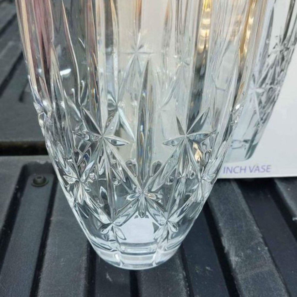 Marquis by Waterford Sparkle 9 Inch Vase. NEW IN BOX